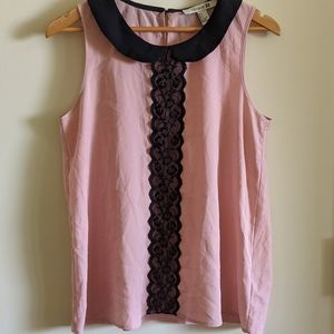 Forever 21 size L Peter Pan Collar Top